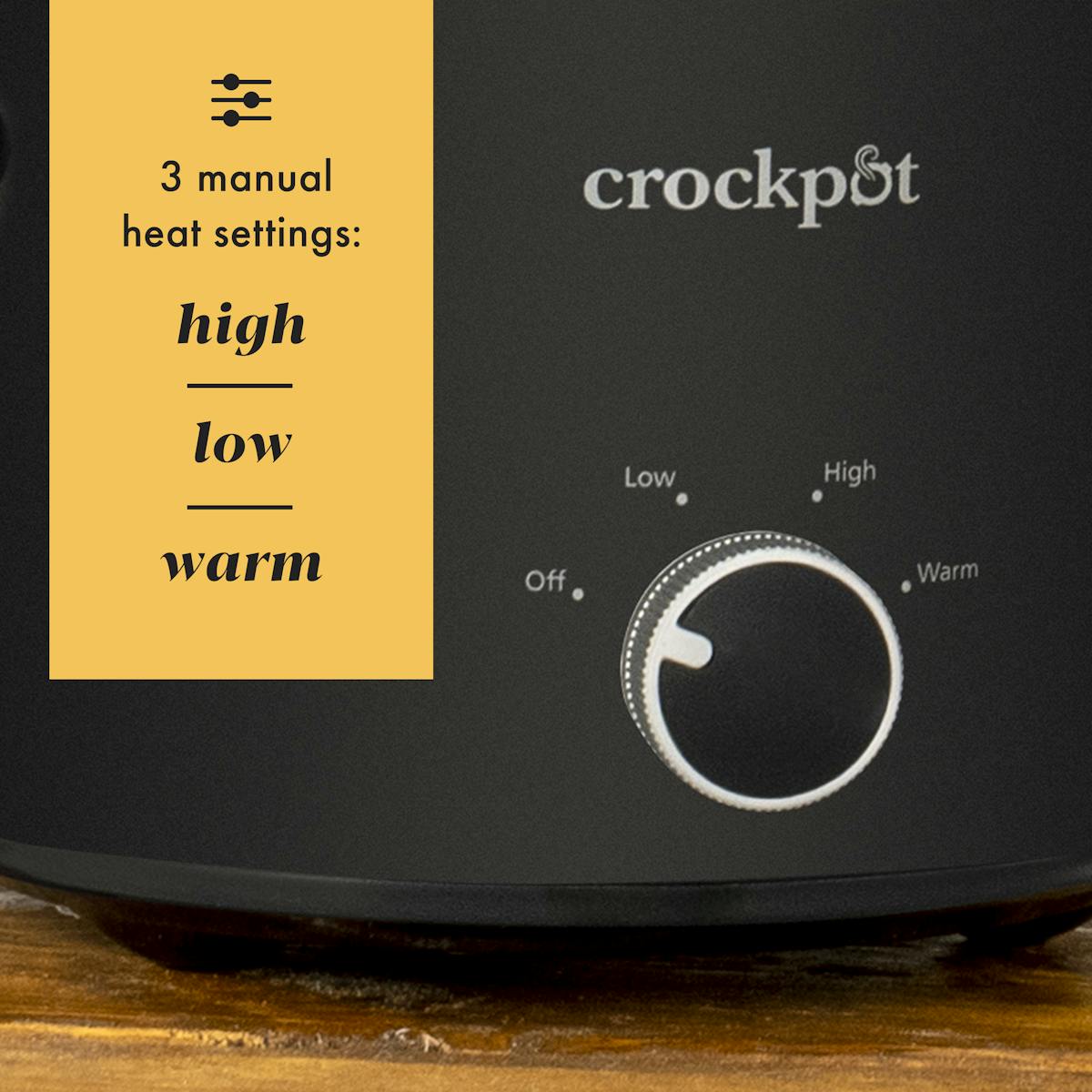 Crock-Pot 2-Quart Classic Slow Cooker, Small Slow Cooker, Black — Product Details — Item Information Ii