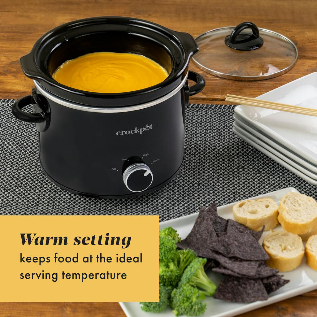 Crock-Pot 2-Quart Classic Slow Cooker, Small Slow Cooker, Black — Product Details — Item Information Ii