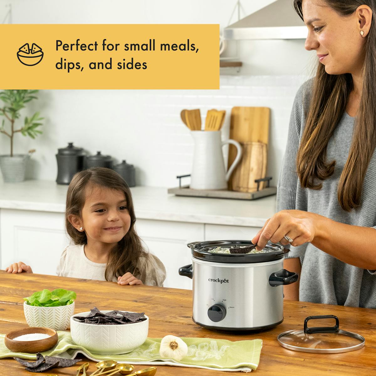Crock-Pot 2-Quart Classic Slow Cooker, Small Slow Cooker, Stainless Steel | Product Overview | Item Overview ts