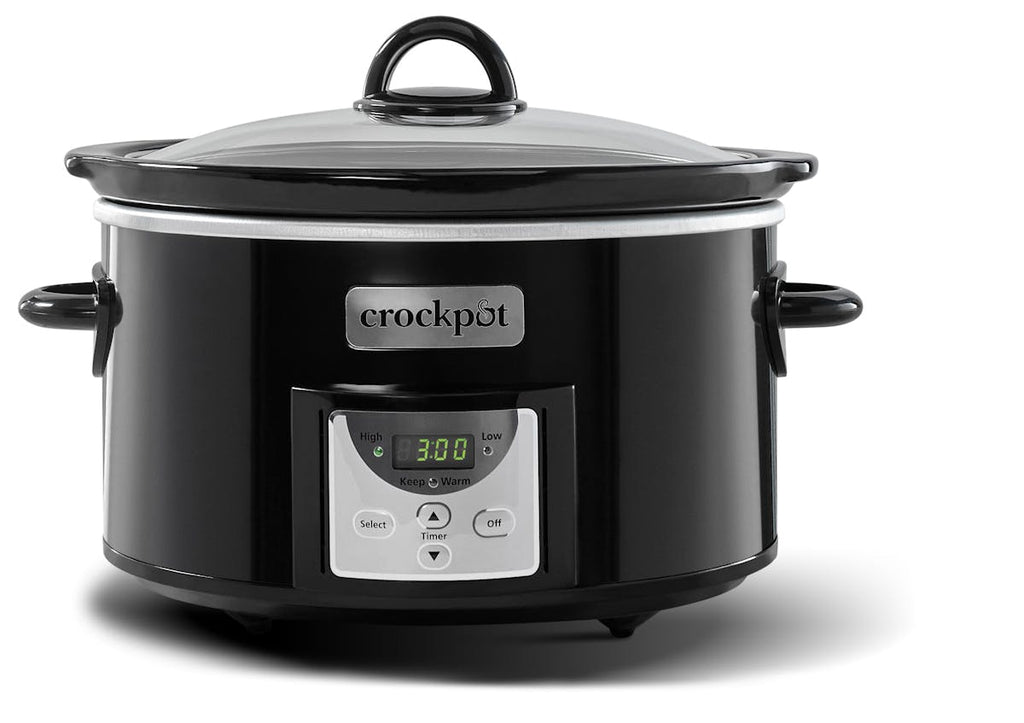 Crock-Pot 4-Quart Digital Countdown Slow Cooker, Black — Product Information | Detailed Overview j6