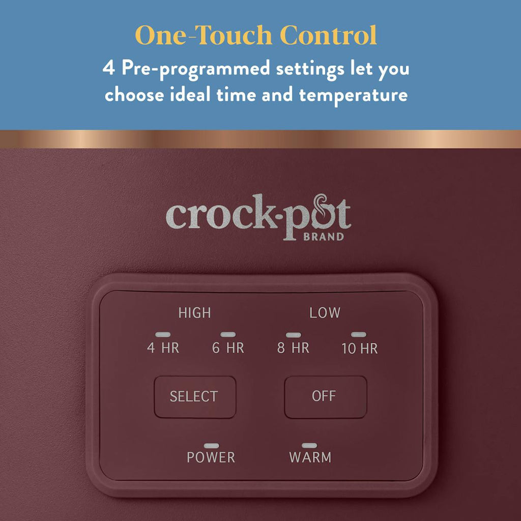 Crock-Pot 6 Qt. Cook & Carry Programmable Slow Cooker, Lambrusco — Product Information | Item Overview iZ