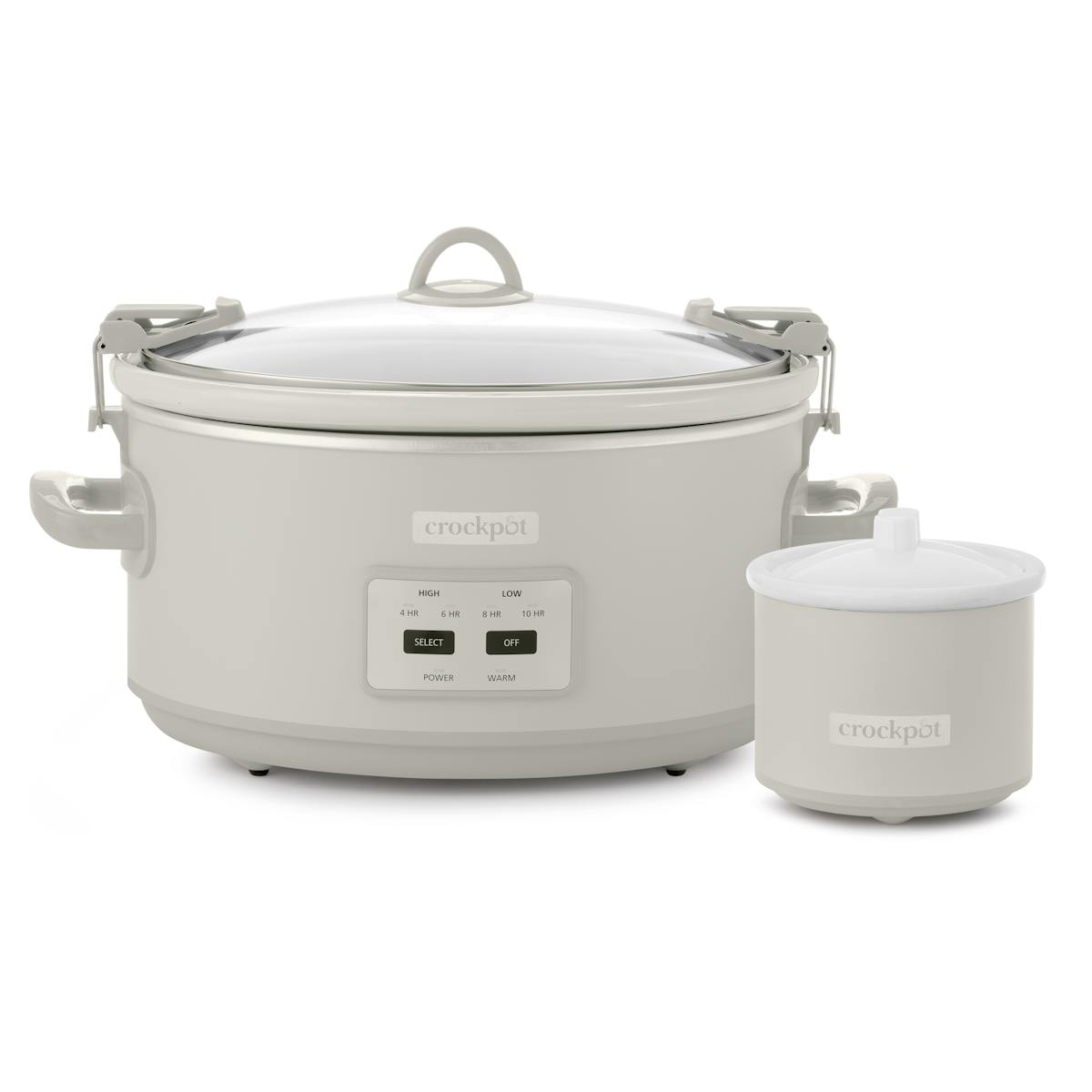 Crock-Pot 7-Quart Cook & Carry Slow Cooker, Mushroom | Item Details | Product Features Pj