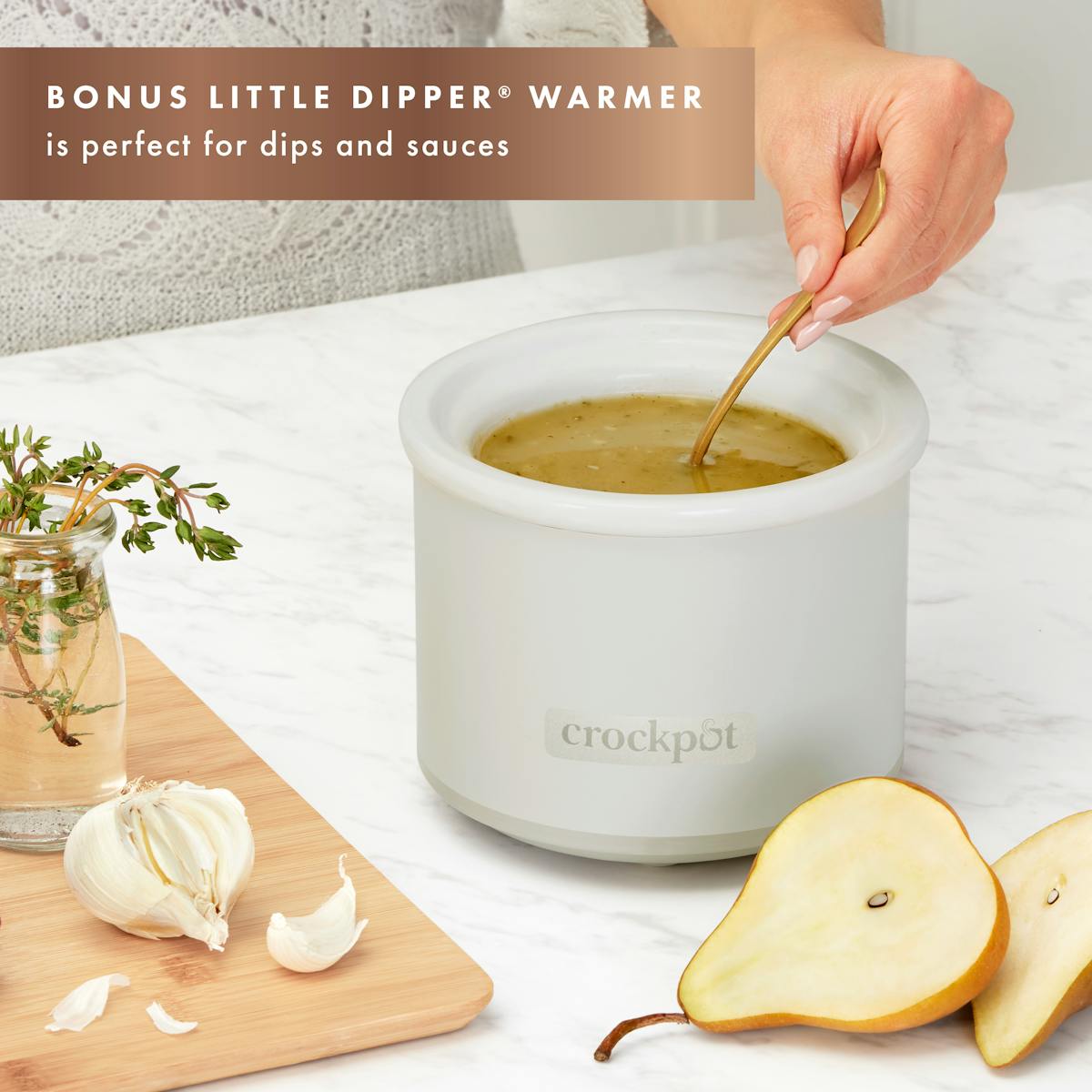 Crock-Pot 7-Quart Cook & Carry Slow Cooker, Mushroom | Item Details | Product Features Pj