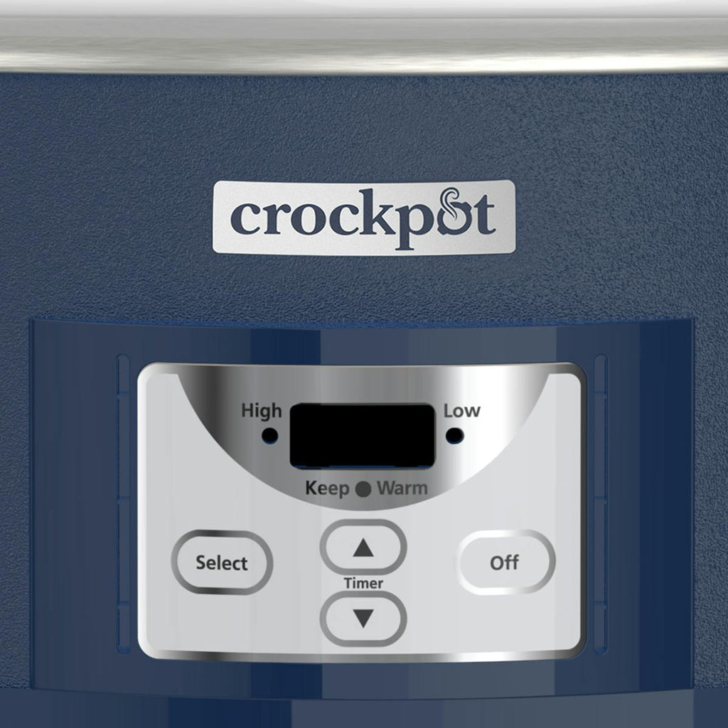 Crock-Pot Design Series 7-Quart Cook & Carry Slow Cooker, Poseidon | Programmable Slow Cooker with Locking Lid — Product Details | Product Guide mJ