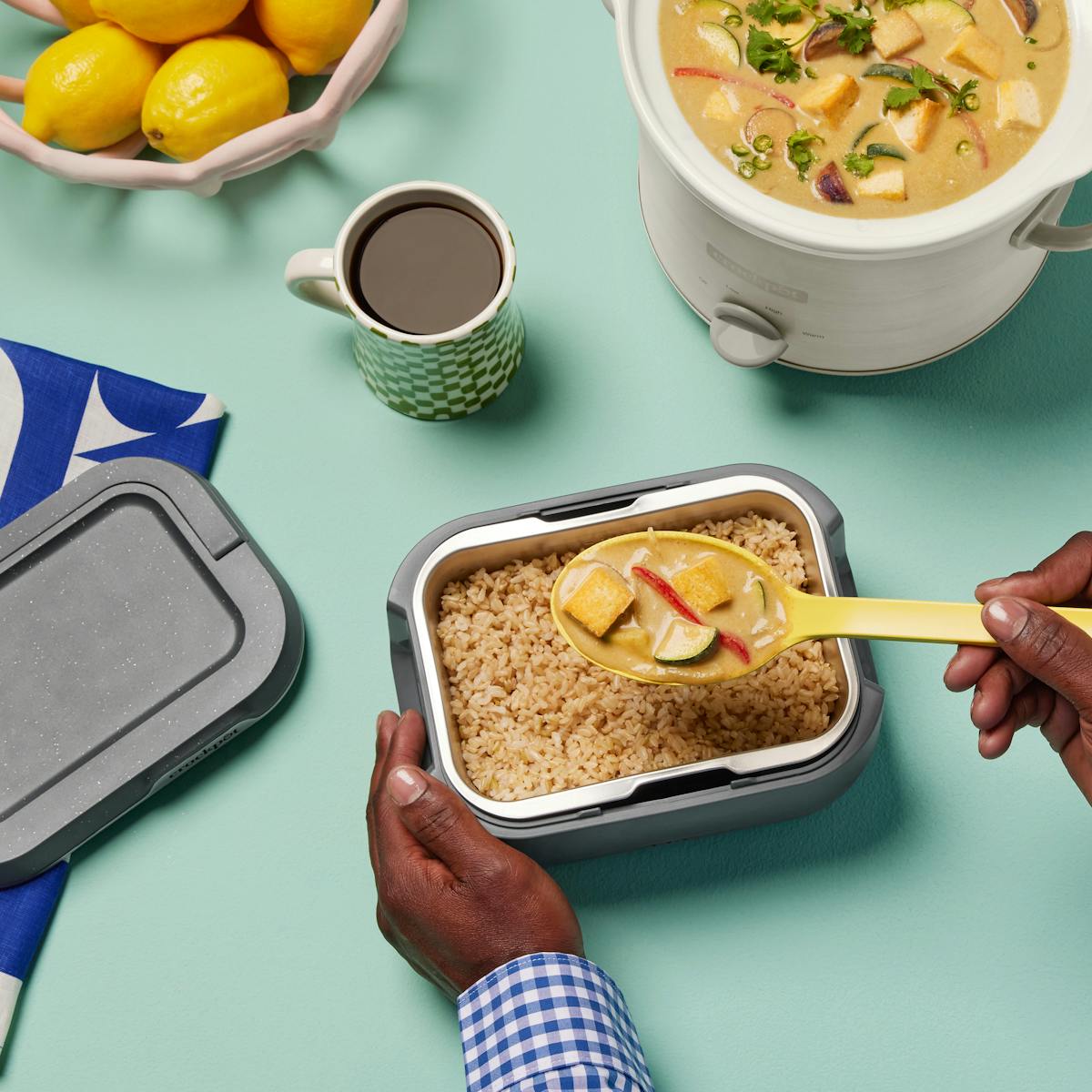 Crock-Pot GO Portable Food Warmer, Electric Lunch Box with Detachable Cord — Product Details — Details and Specifications jH