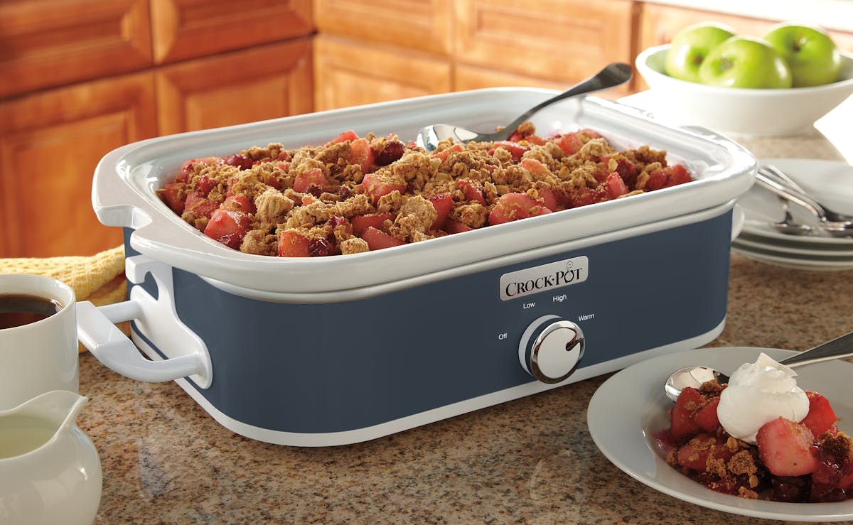 Crock-Pot Manual 3.5-Quart Casserole Crock Slow Cooker, Charcoal | Item Details — Item Information x0