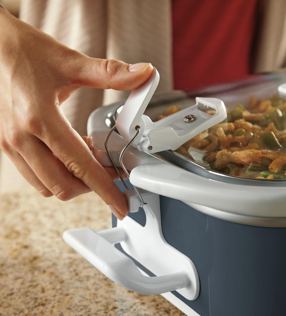 Crock-Pot Manual 3.5-Quart Casserole Crock Slow Cooker, Charcoal | Item Details — Item Information x0