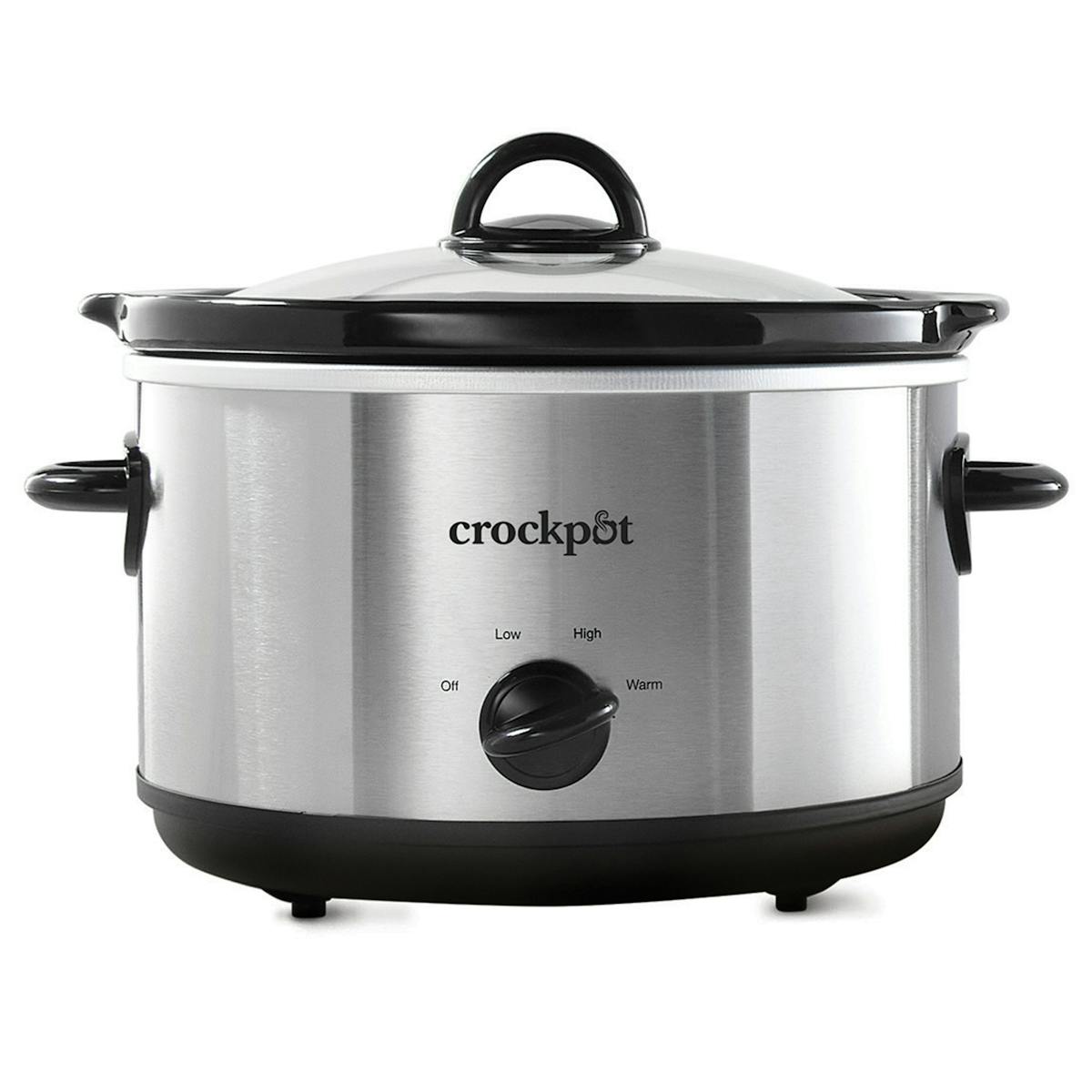 Crock-Pot Manual 4.5-Quart Slow Cooker, Silver — Product Information — Product Facts os