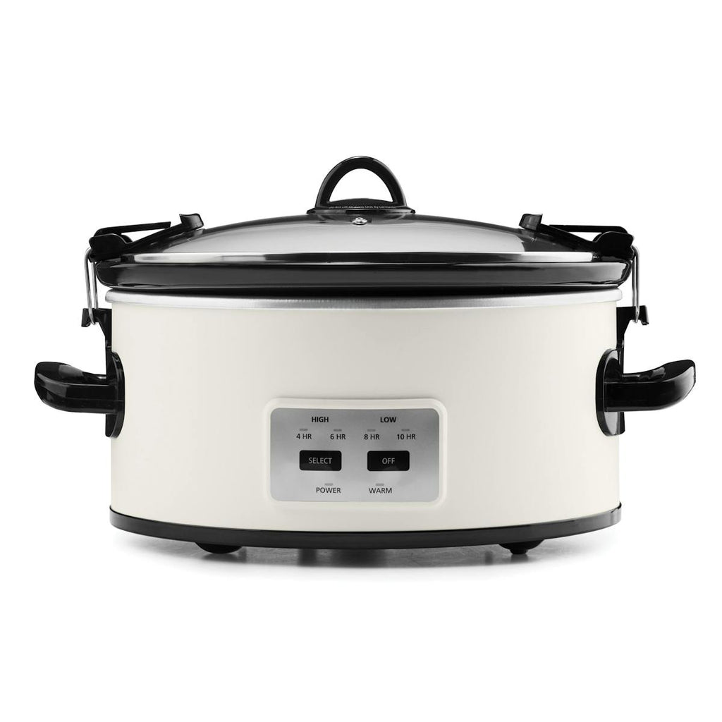 Crock-Pot Manual 6-Quart Cook & Carry Slow Cooker, Silver | Item Details | Product Features sW
