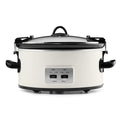 Crock-Pot Manual 6-Quart Cook & Carry Slow Cooker, Silver | Item Details | Product Features sW