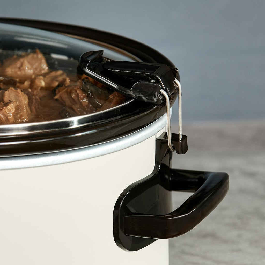 Crock-Pot Manual 6-Quart Cook & Carry Slow Cooker, Silver | Item Details | Product Features sW