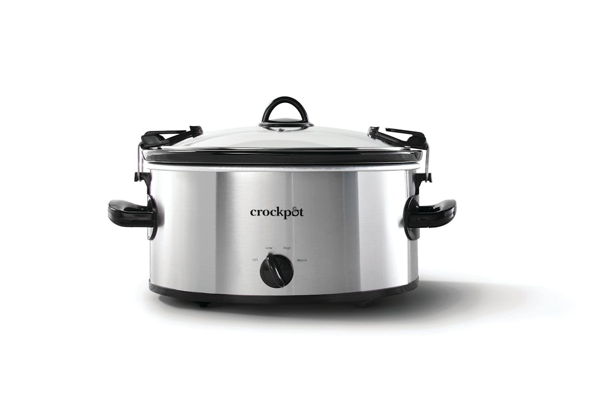 Crock-Pot Manual 6-Quart Cook & Carry Slow Cooker, Silver | Item Details | Product Features sW