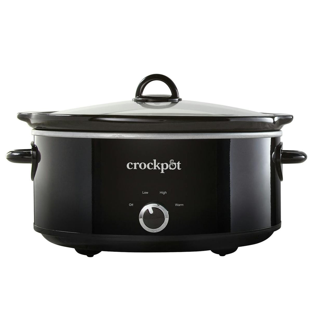 Crock-Pot Manual 7-Quart Slow Cooker, Black | Item Details — Full Product Details Qc
