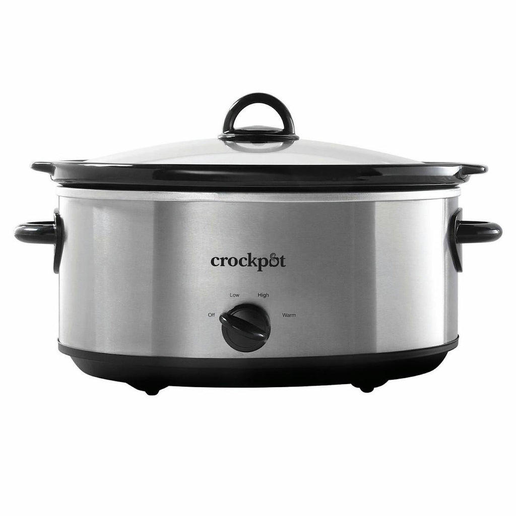 Crock-Pot Manual 7-Quart Slow Cooker, Stainless Steel — Product Information | Detailed Overview JB