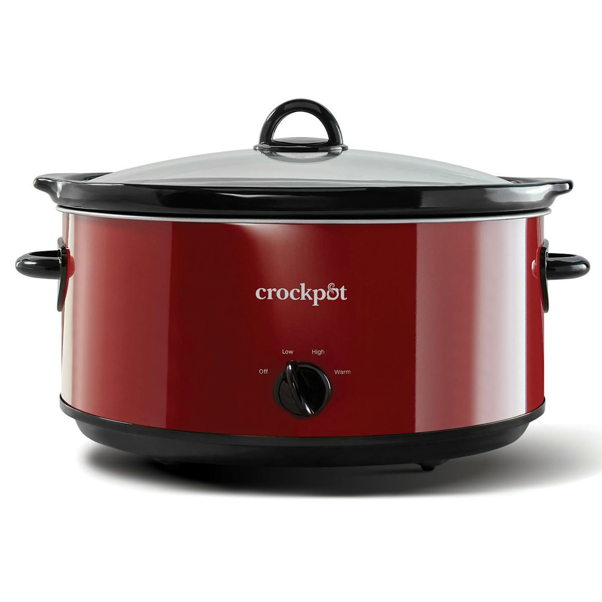Crock-Pot Manual 8-Quart Slow Cooker, Red Polished — Product Details — Details and Specifications AW