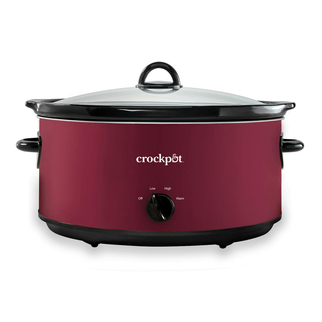 Crock-Pot Manual 8-Quart Slow Cooker, Rhubarb — Product Details — Item Information IO