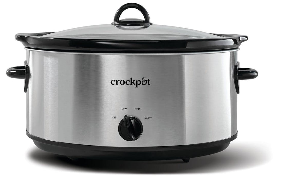 Crock-Pot Manual 8-Quart Slow Cooker, Stainless Steel — Product Information | Item Details 9e