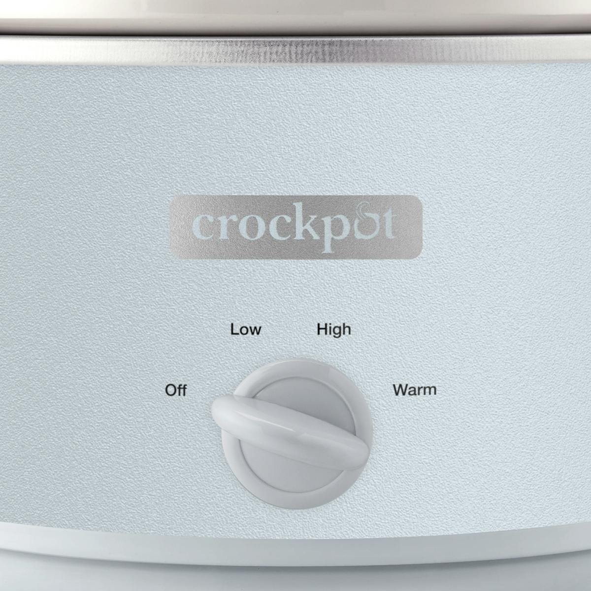 Crock-Pot Manual Design Series 4.5 Quart Slow Cooker, Macaroon Blue | Product Overview | Item Details uy