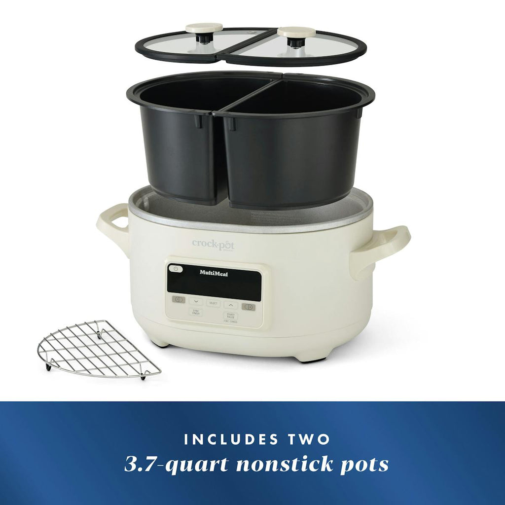 Crock-Pot MultiMeal Multicooker and Programmable Slow Cooker with Bake Function, Oat Milk — Product Information | Item Overview Zh