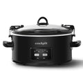 Crock-Pot One-Touch Control 6-Quart Cook & Carry Slow Cooker, Matte Black — Product Information — Item Information Hj
