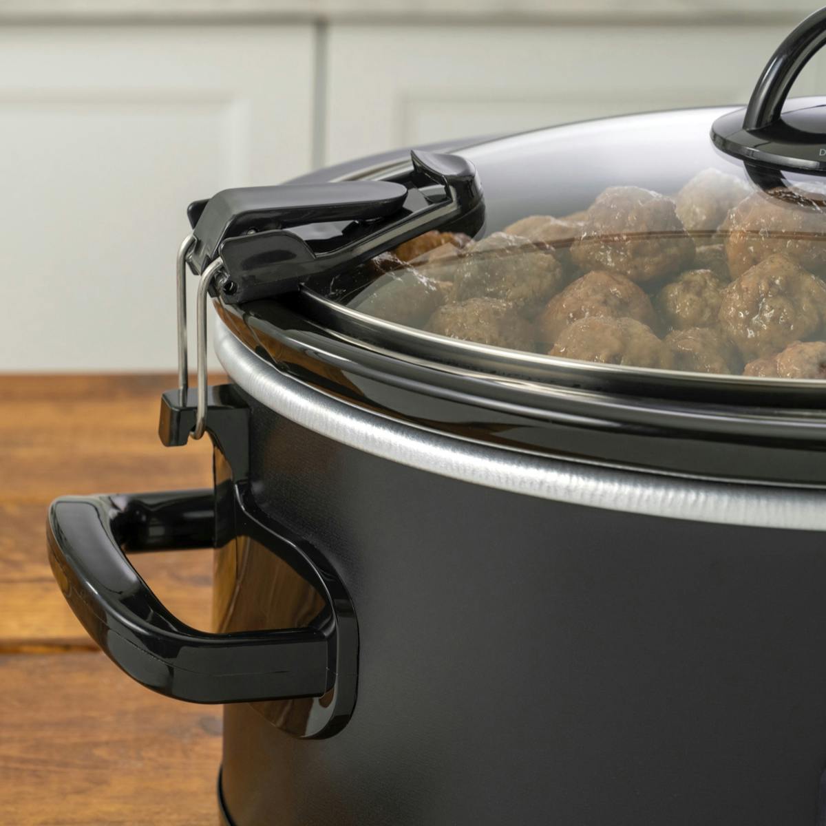 Crock-Pot One-Touch Control 6-Quart Cook & Carry Slow Cooker, Matte Black — Product Information — Item Information Hj