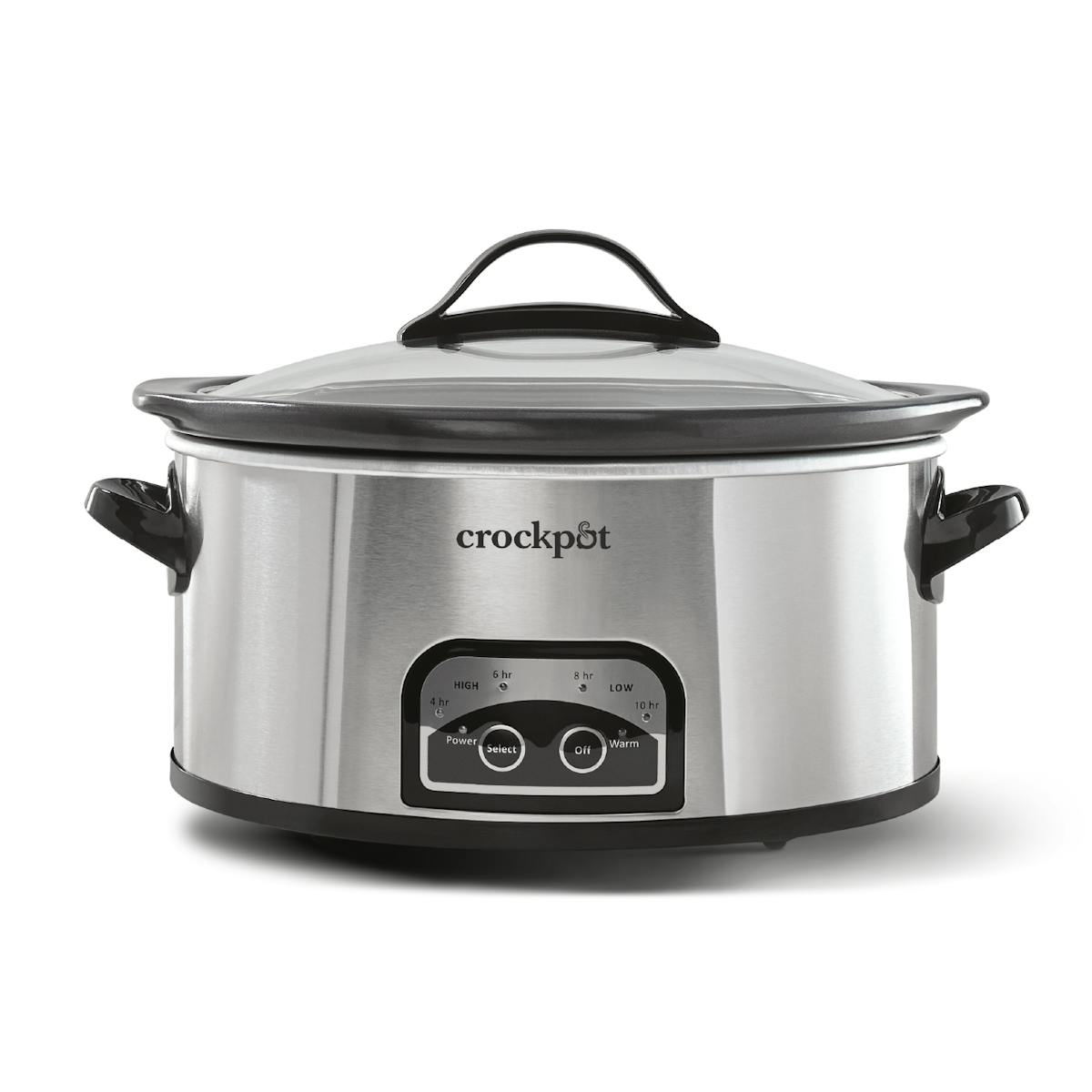 Crock-Pot One Touch Control 6-Quart Easy-to-Clean Slow Cooker, Stainless Steel — Product Information — Product Details 3K