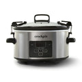Crock-Pot Programmable 4-Quart Cook & Carry Slow Cooker, Stainless Steel — Product Details — Product Facts Gb