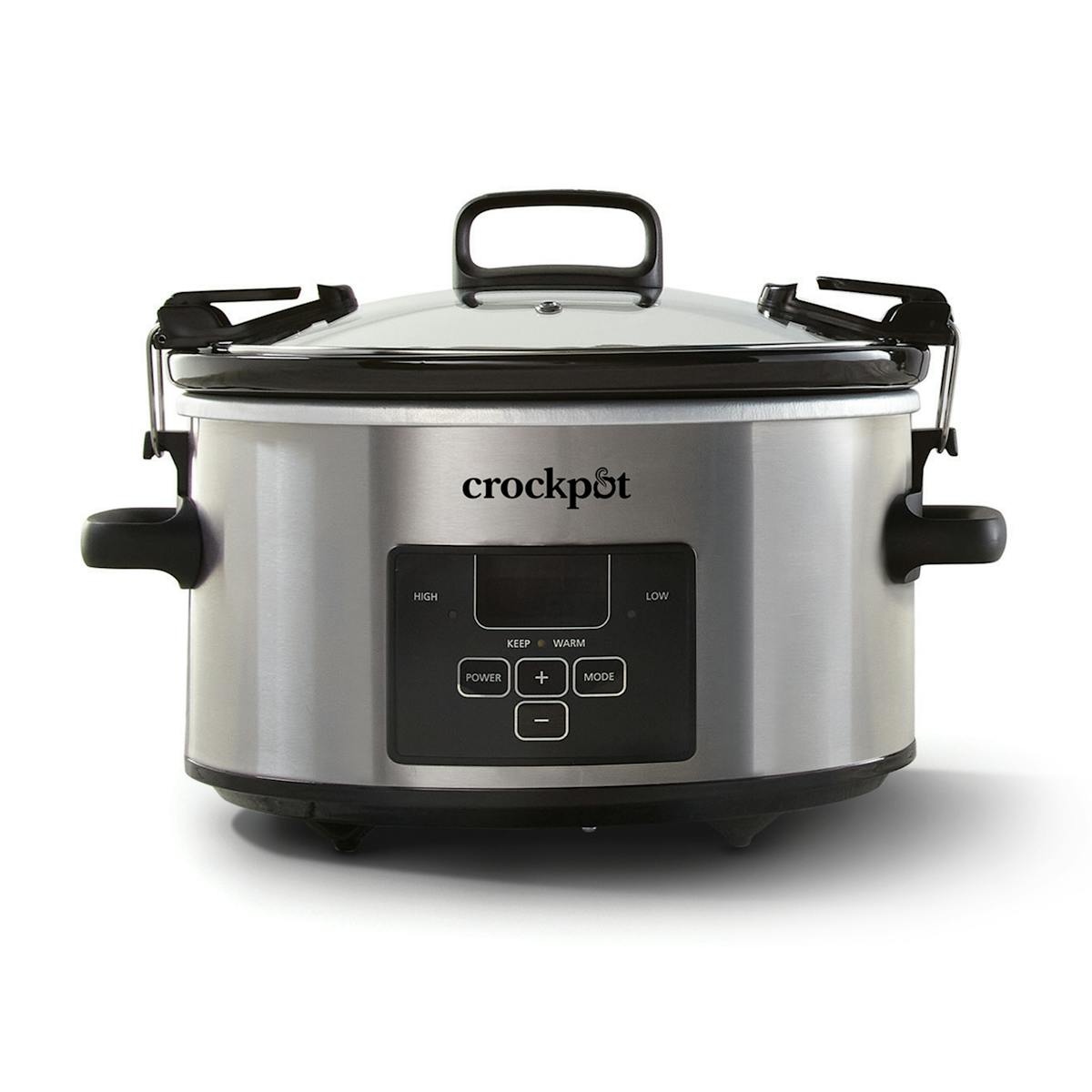 Crock-Pot Programmable 4-Quart Cook & Carry Slow Cooker, Stainless Steel — Product Details — Product Facts Gb