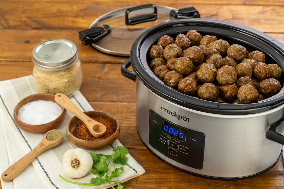 Crock-Pot Programmable 4-Quart Cook & Carry Slow Cooker, Stainless Steel — Product Details — Product Facts Gb