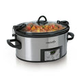Crock-Pot Programmable 6.0-Quart Cook & Carry Slow Cooker, Stainless Steel — Product Details — Product Details j0