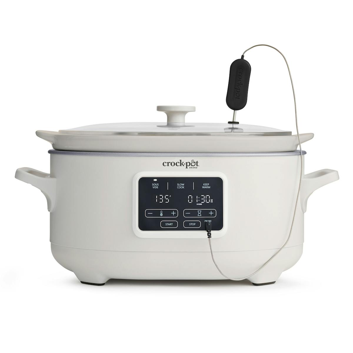Crock-Pot Programmable 6-Quart Slow Cooker with Sous Vide, Oat Milk — Product Details — Product Details kT