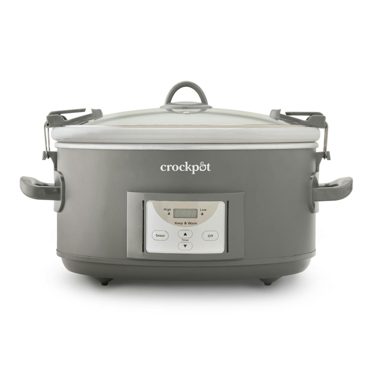 Crock-Pot Programmable 7-Quart Cook and Carry Slow Cooker, Grey — Product Information — Product Information kO