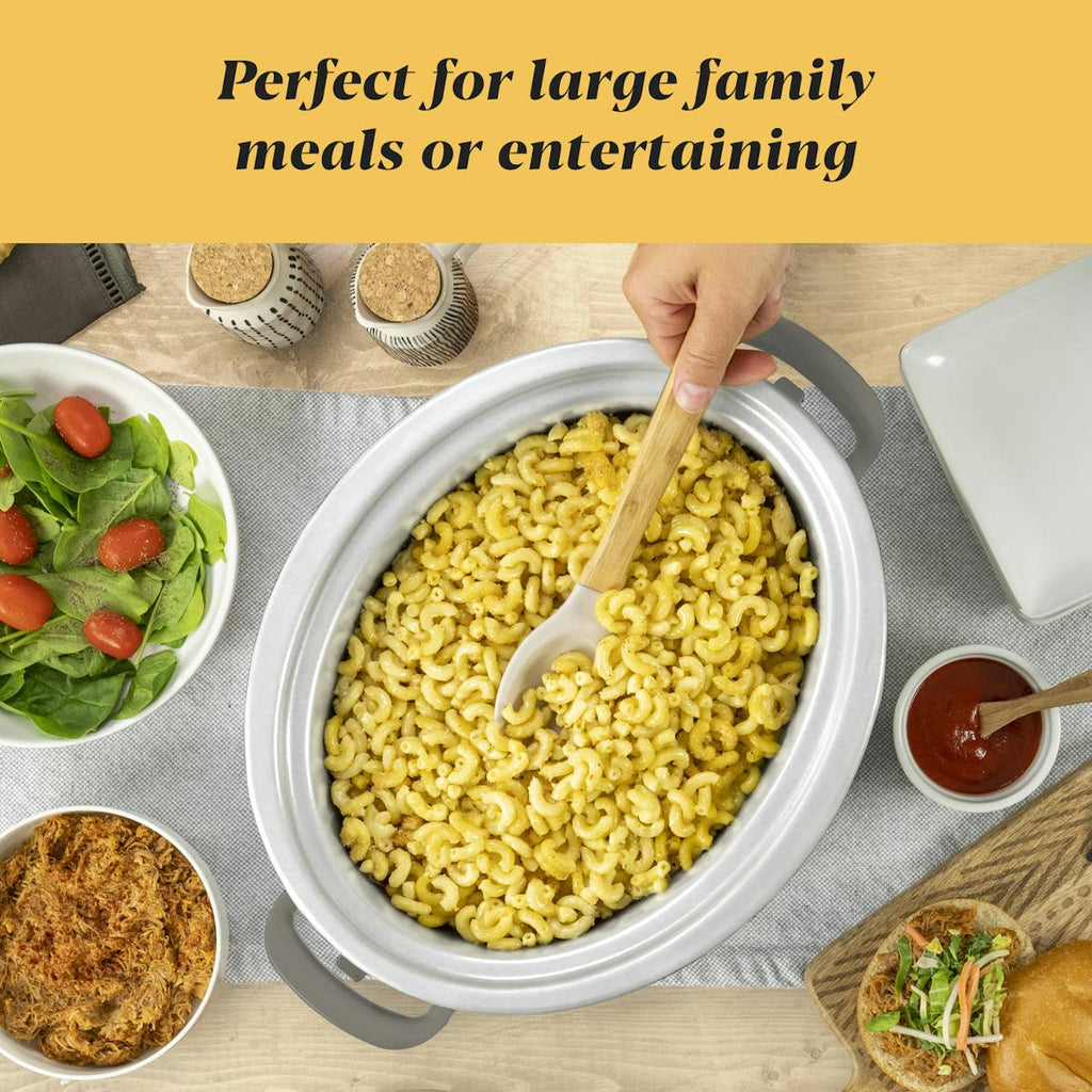 Crock-Pot Programmable 7-Quart Cook and Carry Slow Cooker, Grey — Product Information — Product Information kO