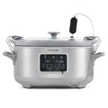 Crock-Pot Programmable 7-Quart Cook & Carry Slow Cooker with Sous Vide, Stainless Steel — Product Details — Details and Specifications 0q