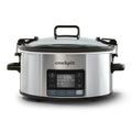 Crock-Pot Programmable 7-Quart MyTime Cook & CarrySlow Cooker, Stainless Steel | Item Details | Product Overview wu