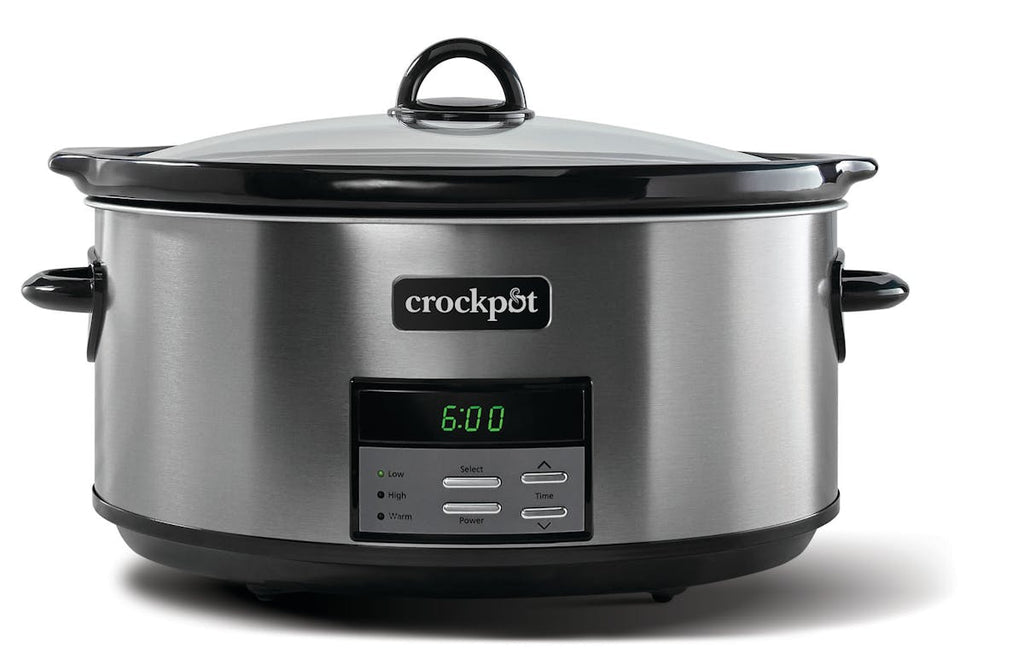 Crock-Pot Programmable 8-Quart Slow Cooker, Black Stainless Collection — Product Details | Detailed Overview Ie