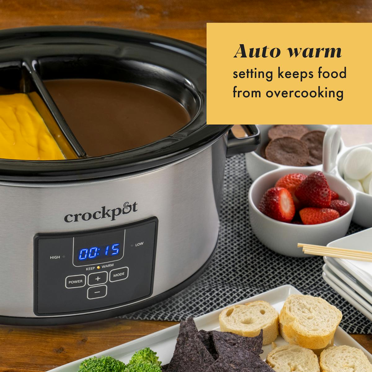 Crock-Pot Programmable Choose-a-Crock Slow Cooker, Stainless Steel — Product Information — Item Information Z6