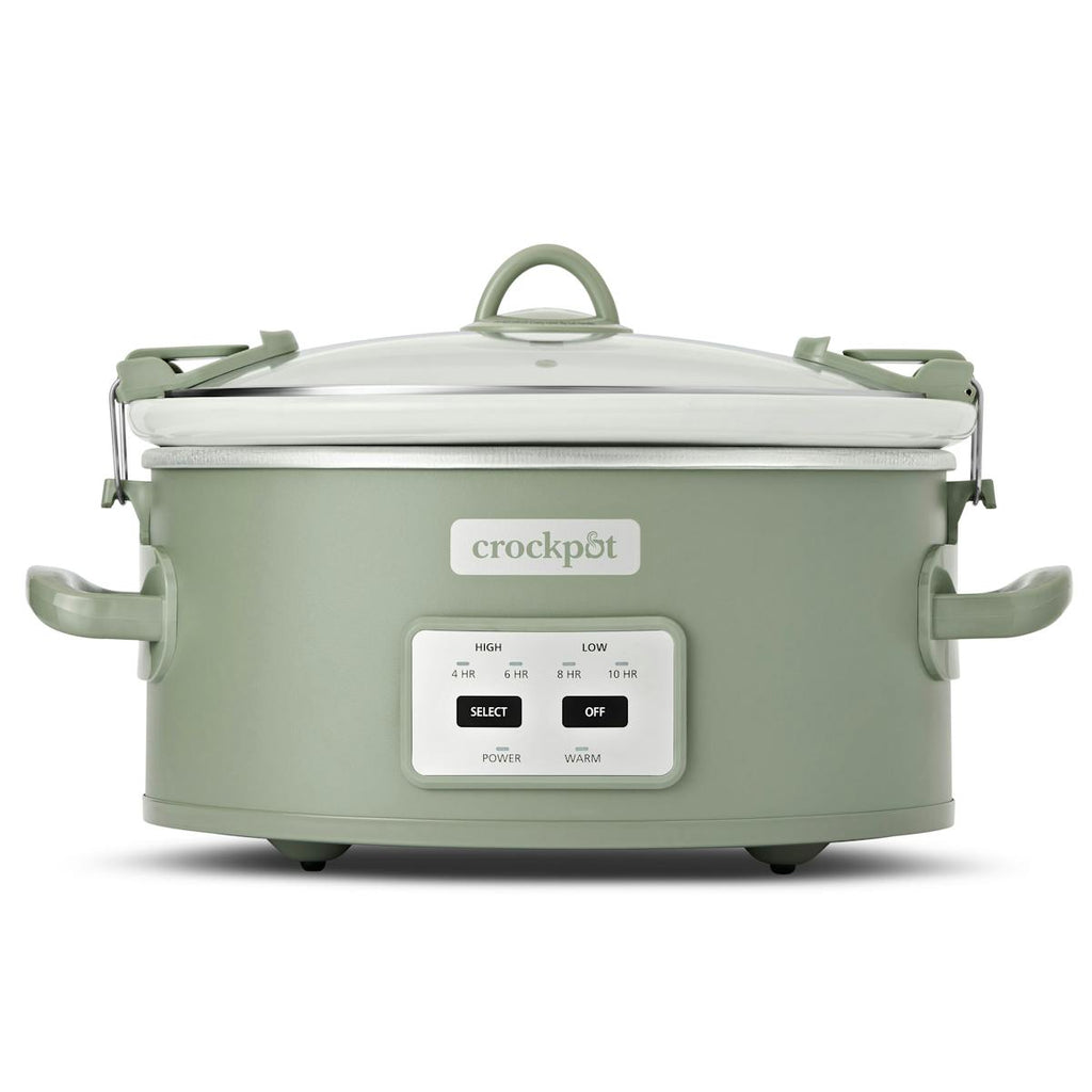 Crock-Pot Programmable Design Series 6-Quart Cook & Carry Slow Cooker, Moonshine — Product Information | Product Guide sx
